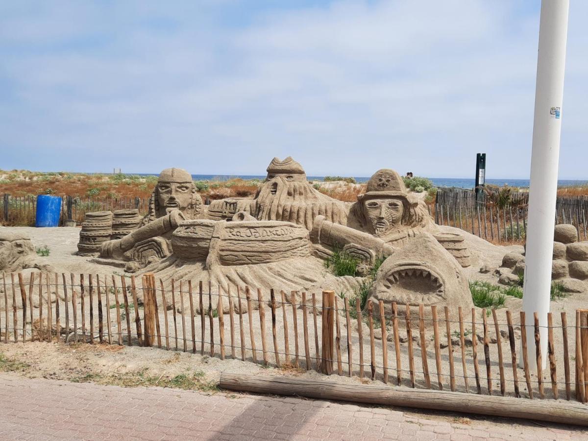 Appartement Vue Mer, Acces Direct Plage, Parking Privatif Le Barcarès Exterior foto